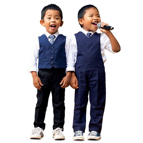 Download Kids Singing Png Pea