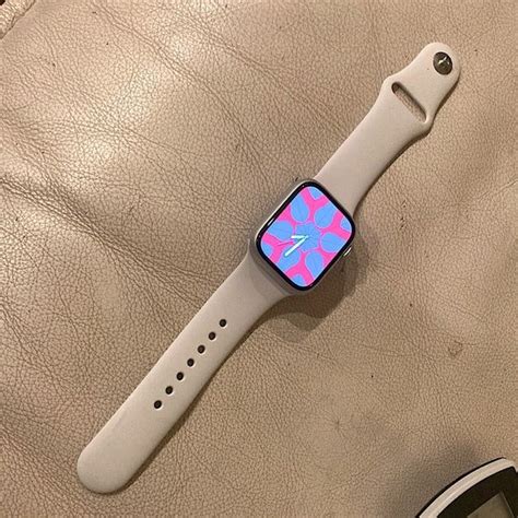 Apple Watch Series 8 Gps Silver Aluminum Case Wwhite Sport Band Apple Watch Apple Watch