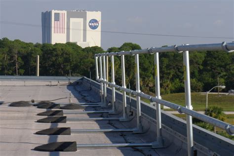 Fall Protection Railing for Roof Tops