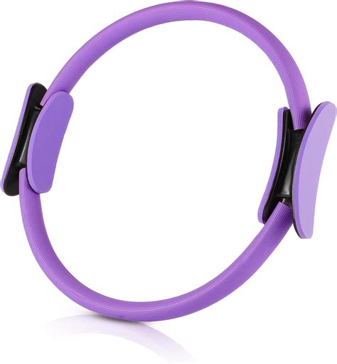 Holdfiturn Pilates Ring Double Handle Exercise Circle Yoga Fitness