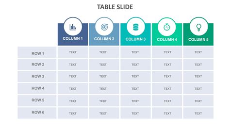 30 Creative Data Table Graphics Design Powerpoint Template Artofit