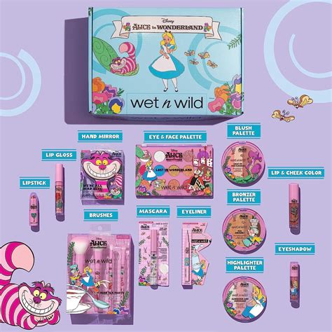 Wet N Wild Alice In Wonderland Pr Box Limited Edition Collection