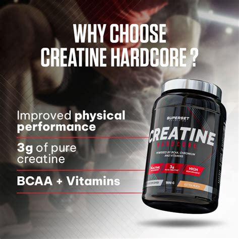 Creatine Hardcore 1 5 Kg Creatines Superset Nutrition