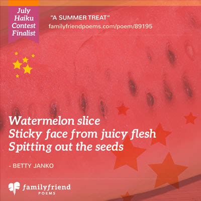 22 Haiku Summer Poems About Summer Activities And Food