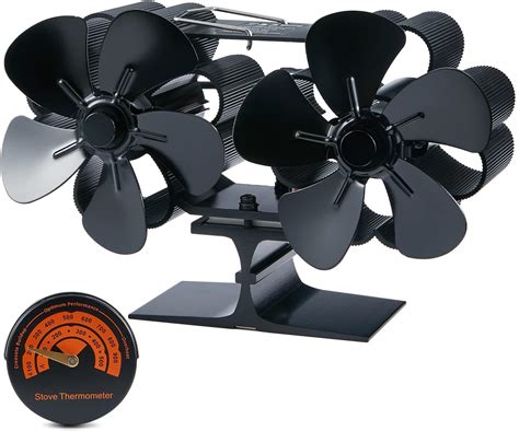 Amazon Paauzoeng Wood Stove Fan Heat Powered 10 Blade Fireplace