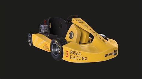 Go Kart 3d Model Cgtrader