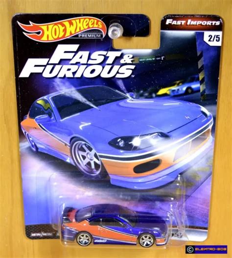 Hot Wheels Nissan Silvia S Fast Furious Premium New Blister Crack Eur