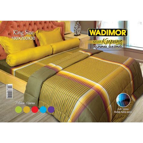 Jual Sprei Wadimor Motif Kupang Langsung Dari Pabrik Shopee Indonesia