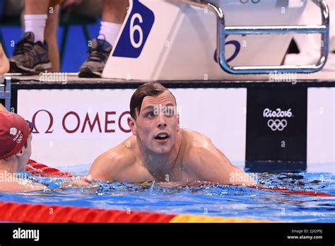 Australias Kyle Chalmers Reacts After Placing Bronze In The Mens