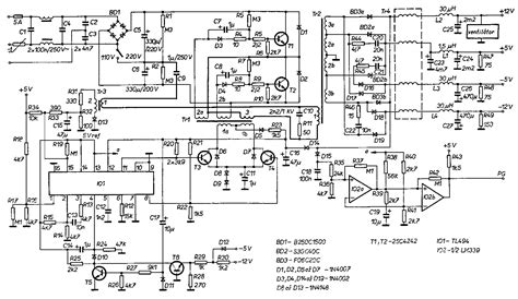 Atx Power Supply Circuit Diagram 4k Wallpapers Review