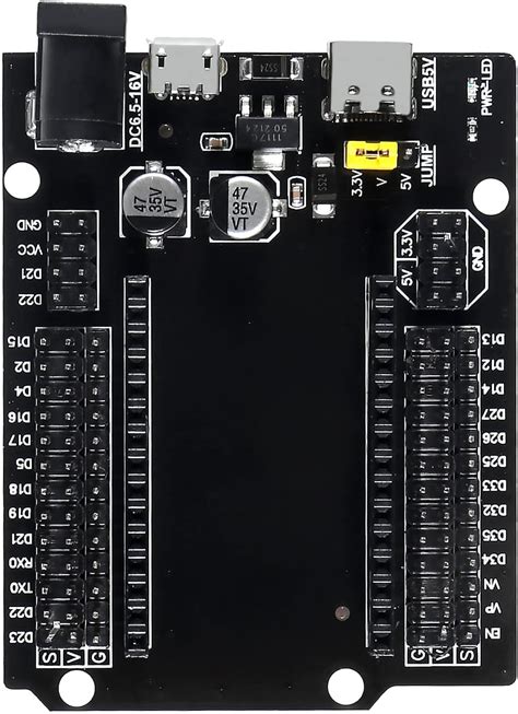 ESP32 Development Board GPIO Breakout Board 30 Pin Type C Micro USB