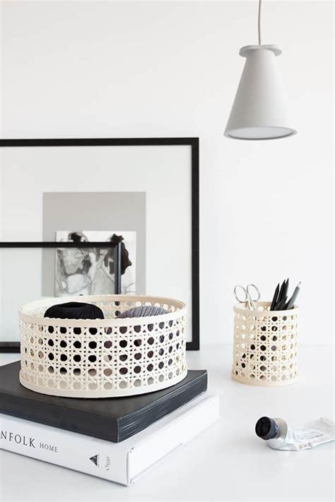 Diy Rattan Basket Ohoh Deco