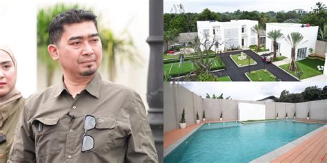 10 Potret Detail Rumah Ustaz Solmed Yang Megah Dilengkapi Pom Bensin