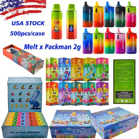 Melt X Packman 2g Disposable Vape Pack Man Disposable Thc