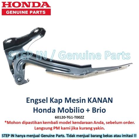 Jual Engsel Kap Mesin Honda Brio Satya Mobilio Rs S E