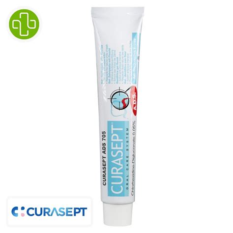 Curasept ADS 705 Dentifrice 0,05% CHX - 75ml Maroc | Parachezvous.ma
