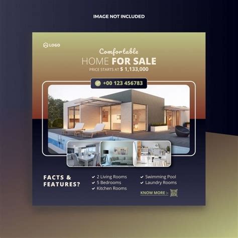 Premium Vector Real Estate House Sale Social Media Post And Web