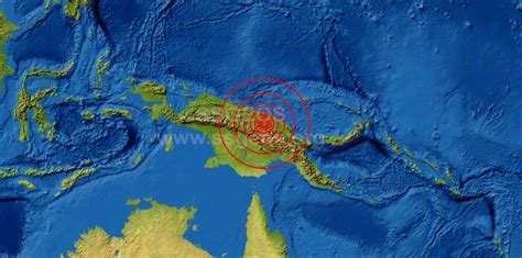 Un fuerte terremoto de magnitud 7 2 sacude Papúa Nueva Guinea Alerta Geo