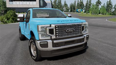 Скачать Beamngdrive Ford F450 2021 V10 Транспорт