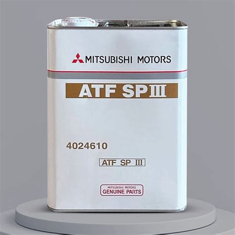Трансмиссионное масло MITSUBISHI для АКПП ATF SP-III 4л 4024610 ...