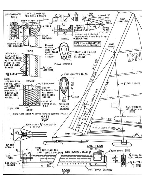 Ice Boat Plans Sunfish Sailboat Mobile Diy