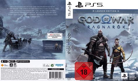 God Of War Ragnarök Launch Edition De Ps5 Cover Dvdcover