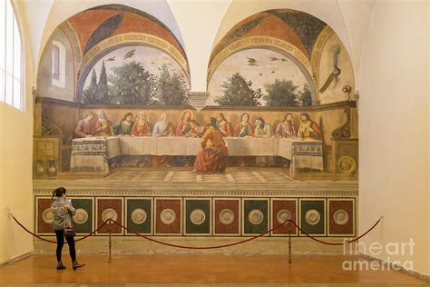 Last Supper, fresco Photograph by Domenico Ghirlandaio