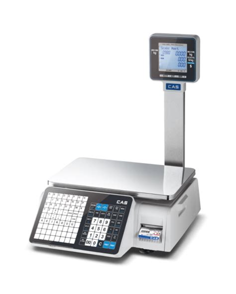 CAS CL 7200 Label Receipt Printing Scale Touch Screen CAS Scales