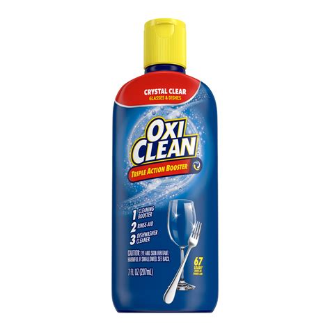 Oxiclean Dishwasher Cleaner Rinse Aid Triple Action Dishwashing