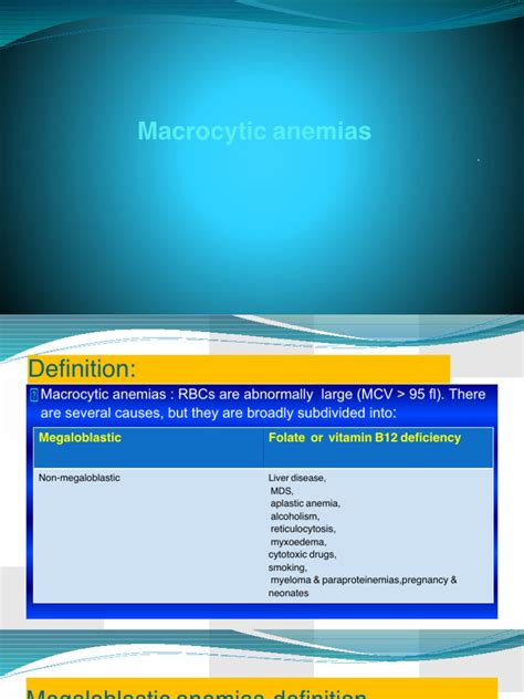 Lab Macrocytic Anemias Pdf