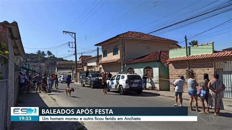 Ataque A Tiros Deixa Um Morto E Um Ferido Ap S Sa Da De Festa Em Praia