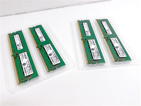 Crucial DDR4 2133 MHz 32 GB 4x 8 GB Review Packaging Contents