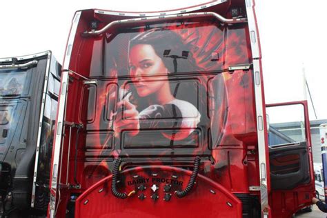 Truck Airbrush Art Nerd Ninja