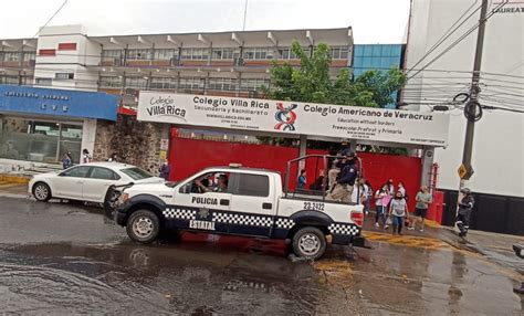 Por Riesgo De Caída De Techo Evacuan Colegio Villa Rica De Boca Del Río