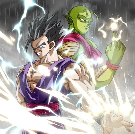 Gohan Ultimate Y Piccolo Personajes De Dragon Ball Dise O De