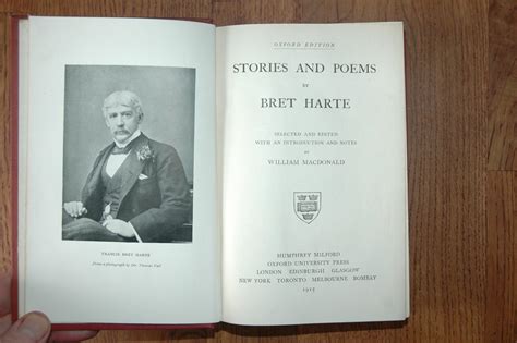 Bret Harte's Stories & Poems by Bret Harte: Very Good Hardcover (1915
