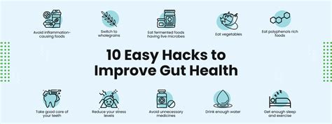 10 Easy Hacks To Improve Gut Health