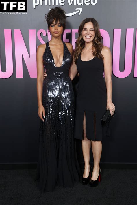 Ella Balinska Displays Her Sexy Tits At The Run Sweetheart Run Premiere In LA Photos