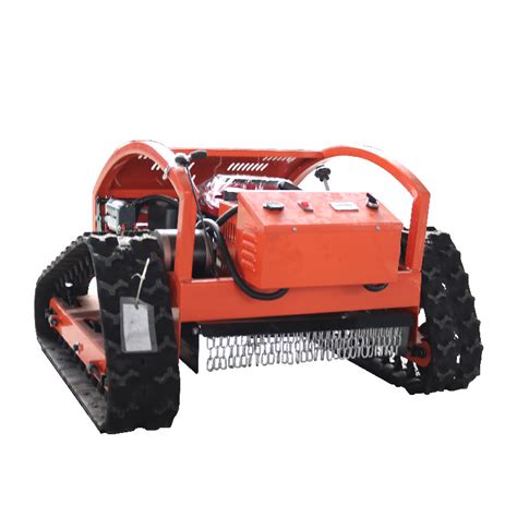 4 Stroke Crawler Lawn Mower Garden Use Remote Control Grass Cutting Machine