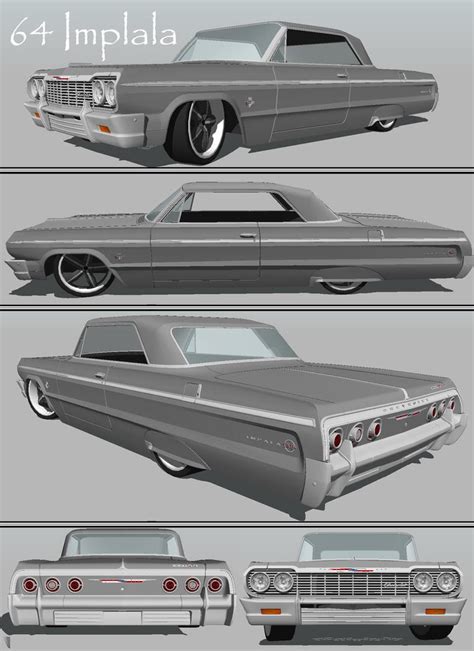1964 Chevrolet Impala Ss Progress2 By Goldensim On Deviantart