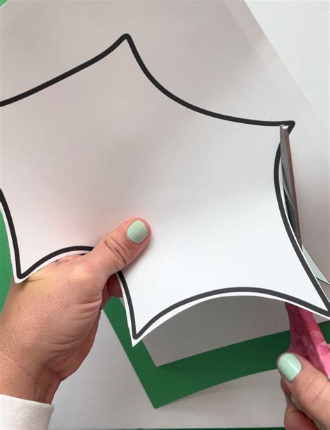 Diy Giant Paper Holly Garland A Girl And A Glue Gun