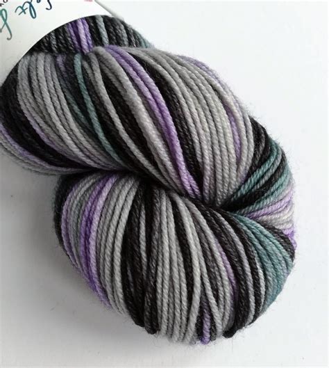 Hand Dyed Superwash Merino Dk Wool Yarn Quirrell Double Knit Etsy