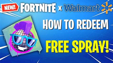 How To Unlock Walmart Boogie Spray For Free Fortnite Youtube