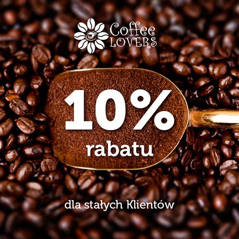 Stały rabat dla stałych klientów COFFEE LOVERS