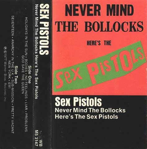 Sex Pistols The Original Record The Cass 4 High Fidelity Vinyl