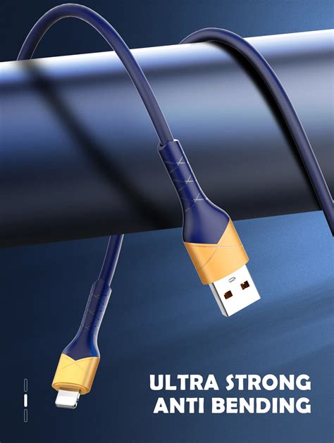 Ldnio Ls Meter M Tpe Fast Charging Usb Cable W Data Transfer