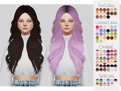 Ts Hair Retexture Leahlilliths Honey Cabelo Sims