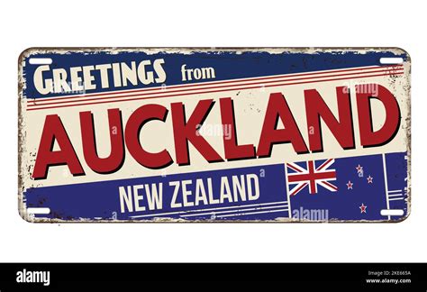 Cartel De Auckland Nueva Zelanda Fotografías E Imágenes De Alta