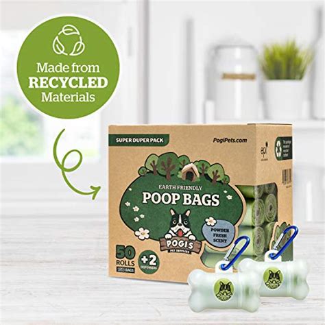 Pogis Pet Supplies Poop Bags 50 Rolls 750 Dog Poop Bags 2