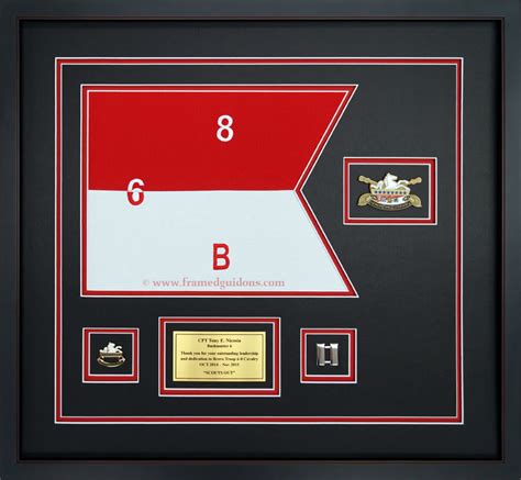 Gallery Framed Guidon Examples Framed Guidons